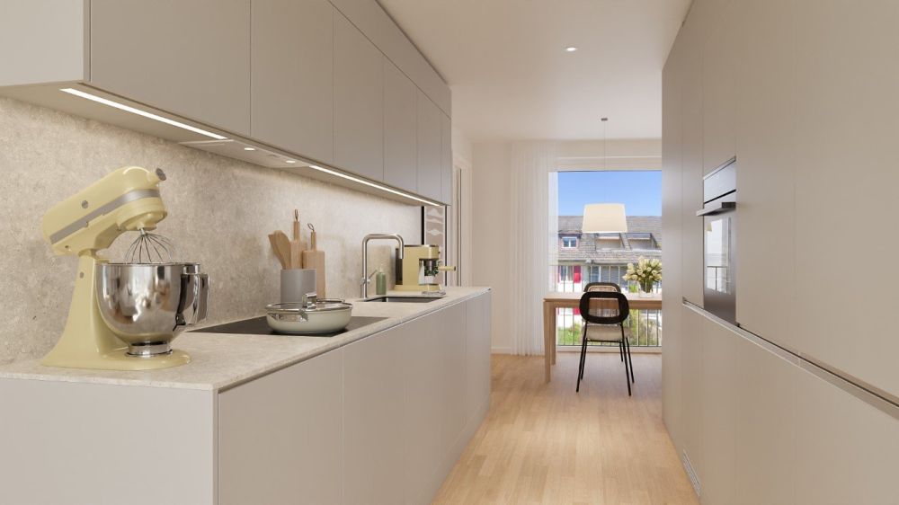 ERSTBEZUG - Moderne Wohnungen für jedes Bedürfnis - Küche