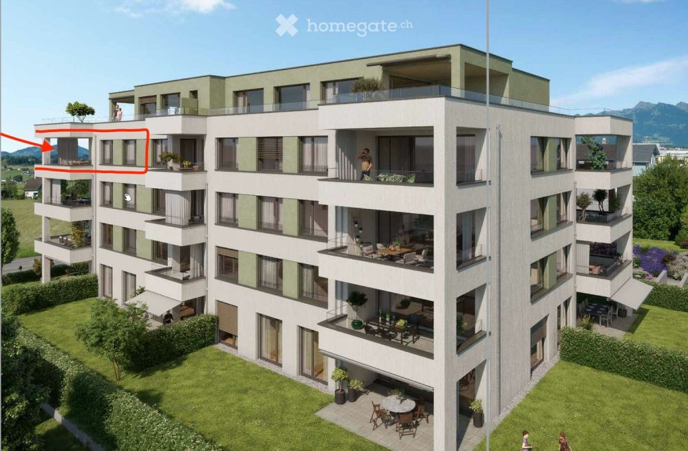 4.5 Zimmer Wohnung in Schübelbach - Bild 1