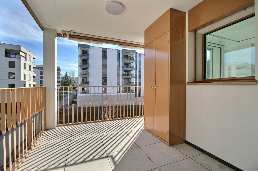 Wohnung 3.5 Zimmer in Marly! - Balcon