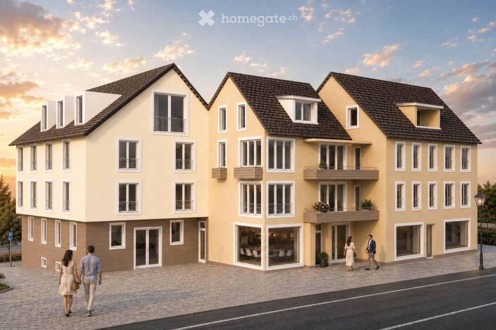 ERSTBEZUG Wohnen im Mitteldorf - Moderne 2.5-Zimmer-Neubauwohnung im Herzen von Villmergen - Bild 2