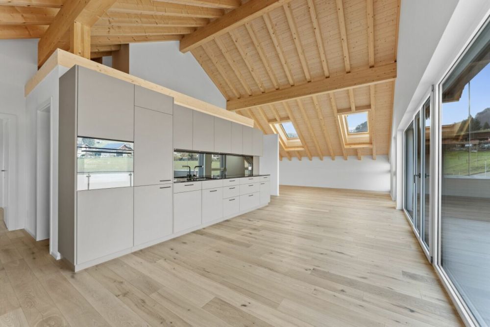 Erstbezug: moderne 3.5-Zimmerwohnung im Dachgeschoss nord - Bild 1