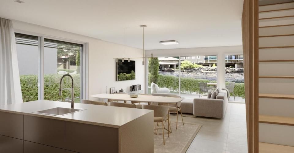Villa 4.5 pièces à SAXON Vente sur plan - Maison jumelée 4.5 pièces - image - 2