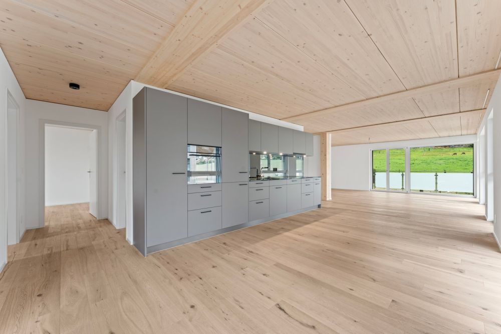 Moderne 4.5-Zimmer-Wohnung mit atemberaubendem Bergblick in Mühlethurnen - Bild 3