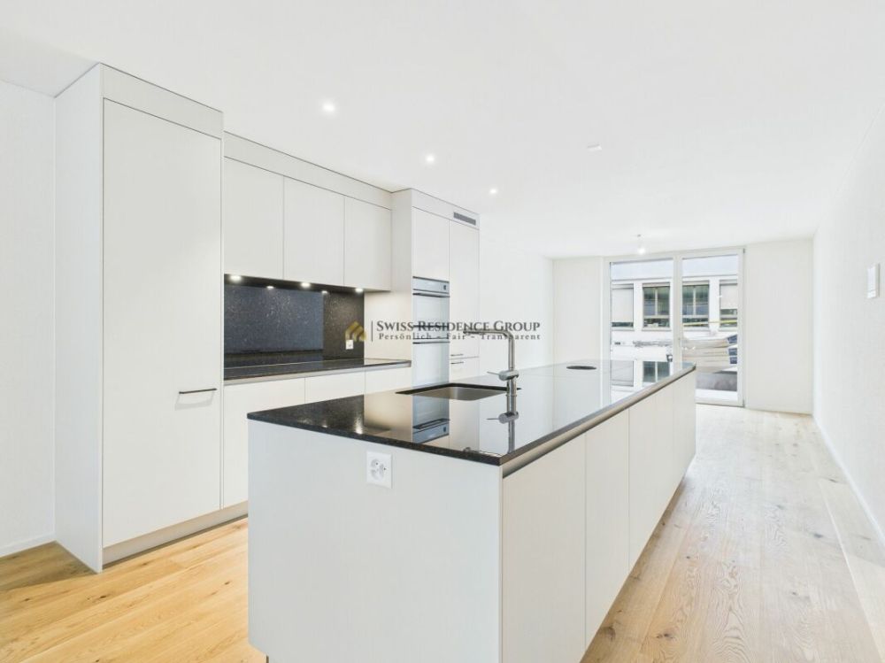 Erstbezug - hochwertige, südseitige 3.5-Zimmer-Gartenwohnung mit Loggia und Sitzplatz - Bild 4