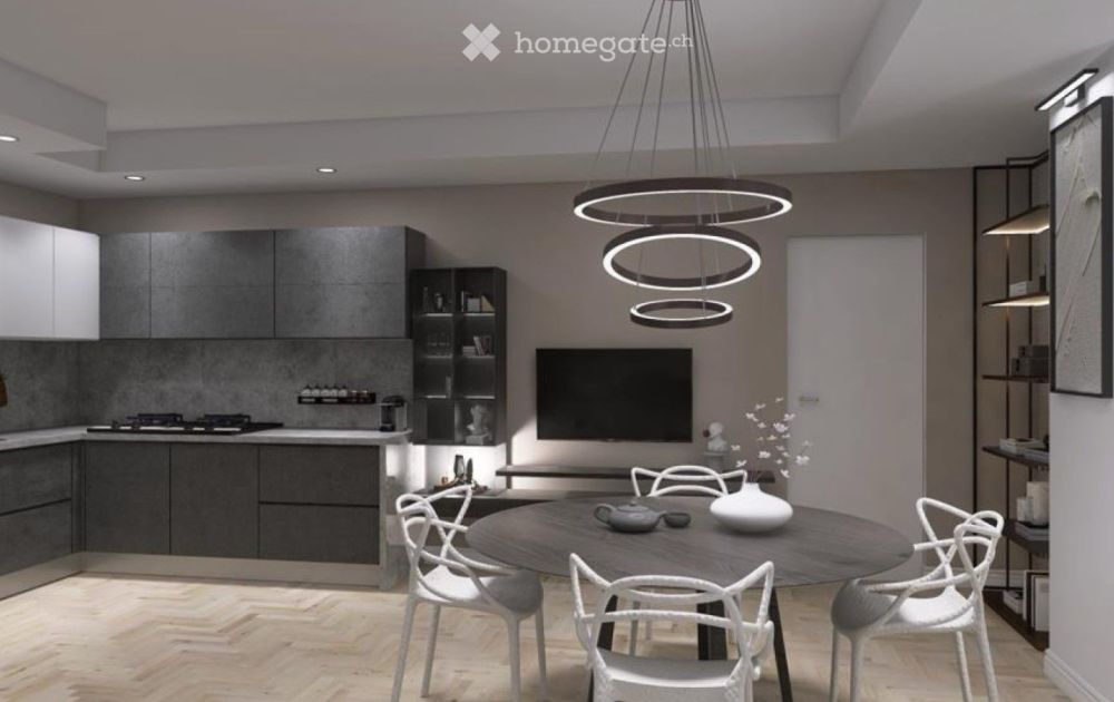 Nuovo, mai abitato! Elegante 2.5 in posizione strategica - Bild 4