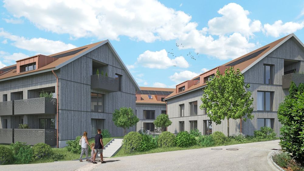 Diverse Neubau 3½-Zimmer-Dachwohnungen in Stüsslingen - Bild 1