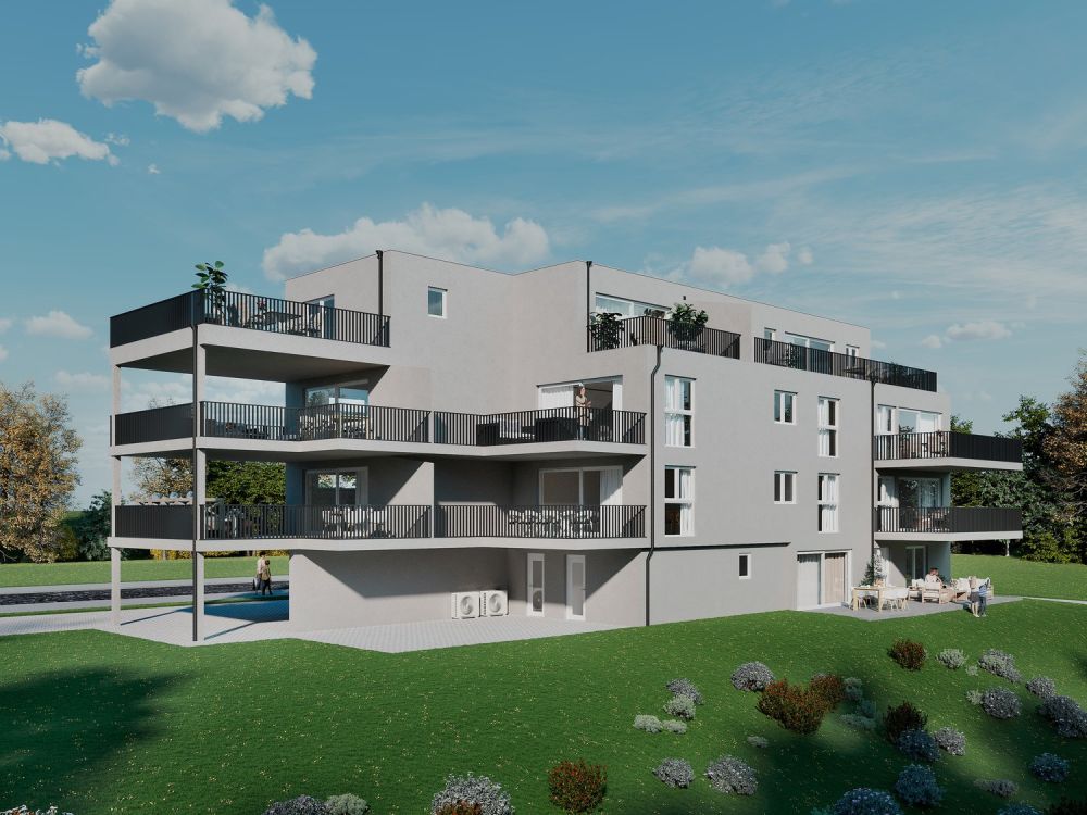 Modern 3.5-room attic apartment with 2 balconies in Attalens - Bild 4