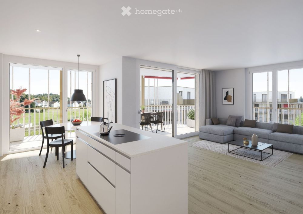 Letzte Gelegenheit! Nachmieter gesucht! Erstbezug 3.5-Zimmer-Neubauwohnung in Küngoldingen - Bild 4