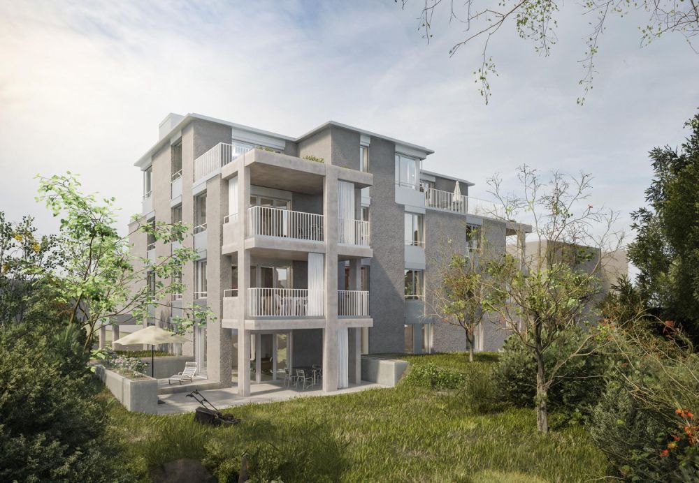 Neubau: 2-Zimmer-Attika-Wohnung / Atelier an sonniger, zentraler Lage in Uster - Bild 1