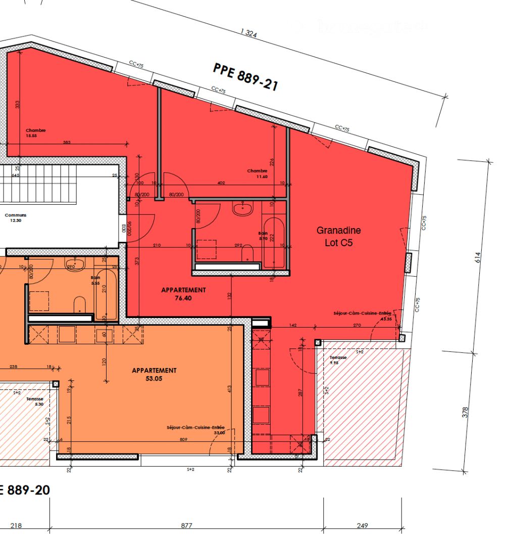 Appartement neuf lumineux de 3,5 pièces à Massonnens avec balcon et jardin - Bild 3