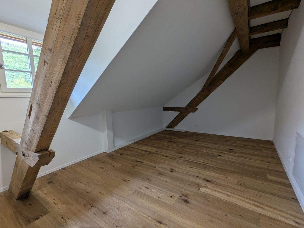 Moderne Dachwohnung in historischem Riegelhaus inmitten der Natur - Bild 12