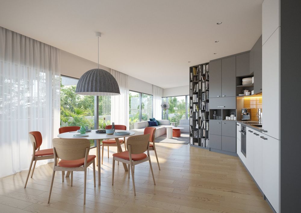 3.5-Zimmer-Neubauwohnung mit grosser Terrasse und privatem Garten - Letzte verfügbare Wohnung - Bild 1