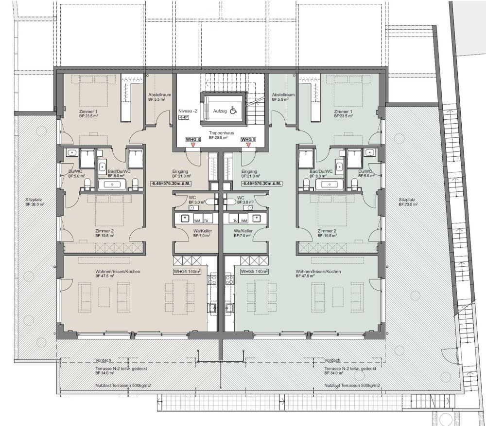 Moderne 3.5-Zimmer-Terrassenwohnung in Eschenbach SG – Neubau ab November 2026 - Bild 7