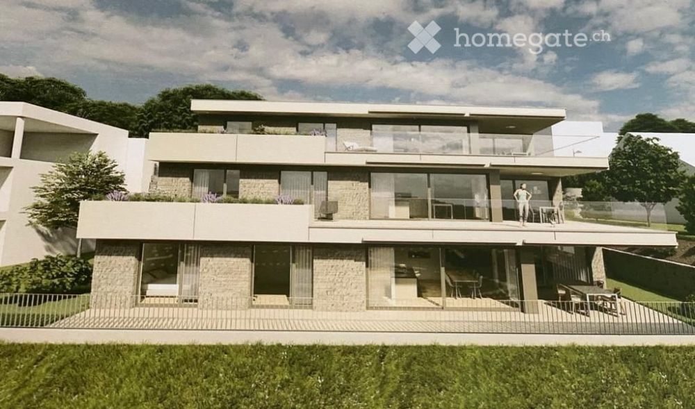 An traumhafter Lage mit Ausblick - 4.5-Zimmer-Terrassenwohnung in Schenkon - Bild 1