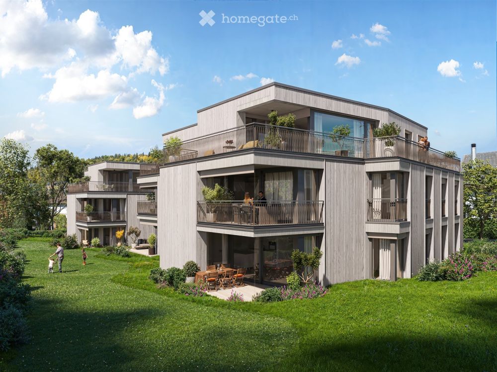 2.5 Zimmer Eigentumswohnung mit 17m2 Terrasse und 50m2 Garten-Sondernutzungszone - Bild 2