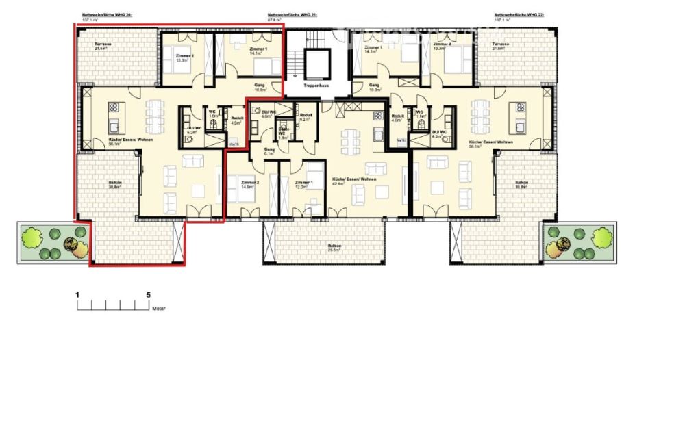 WOHNEN MIT WEITSICHT - Moderne 3.5-Zimmer-Neubauwohnung mit zwei Terrassen in Villmergen - Bild 8