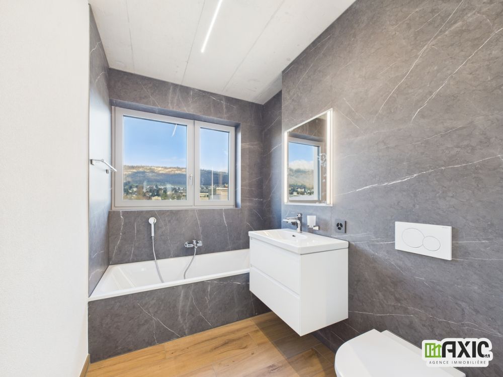 A vendre!!! 2 Magnifiques Attiques de 3.5 pièces en PPE. - Bild 10