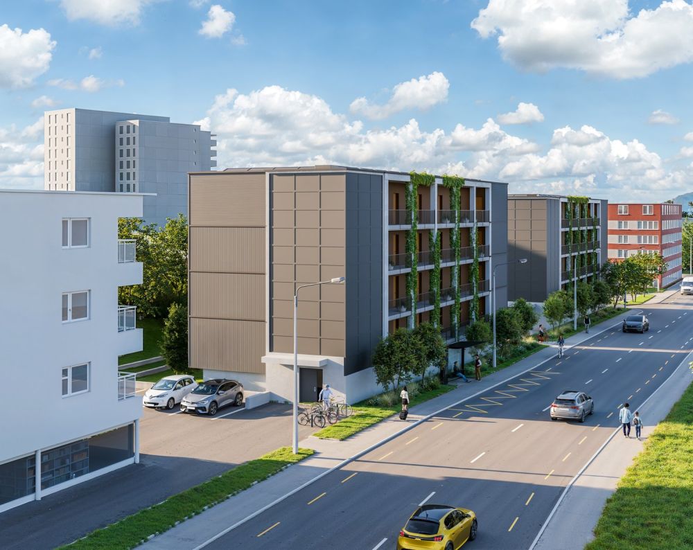 Modernes Wohnen in St. Gallen Exklusive 1- bis 2.5-Zimmerwohnungen - Aussen1_angepasst2