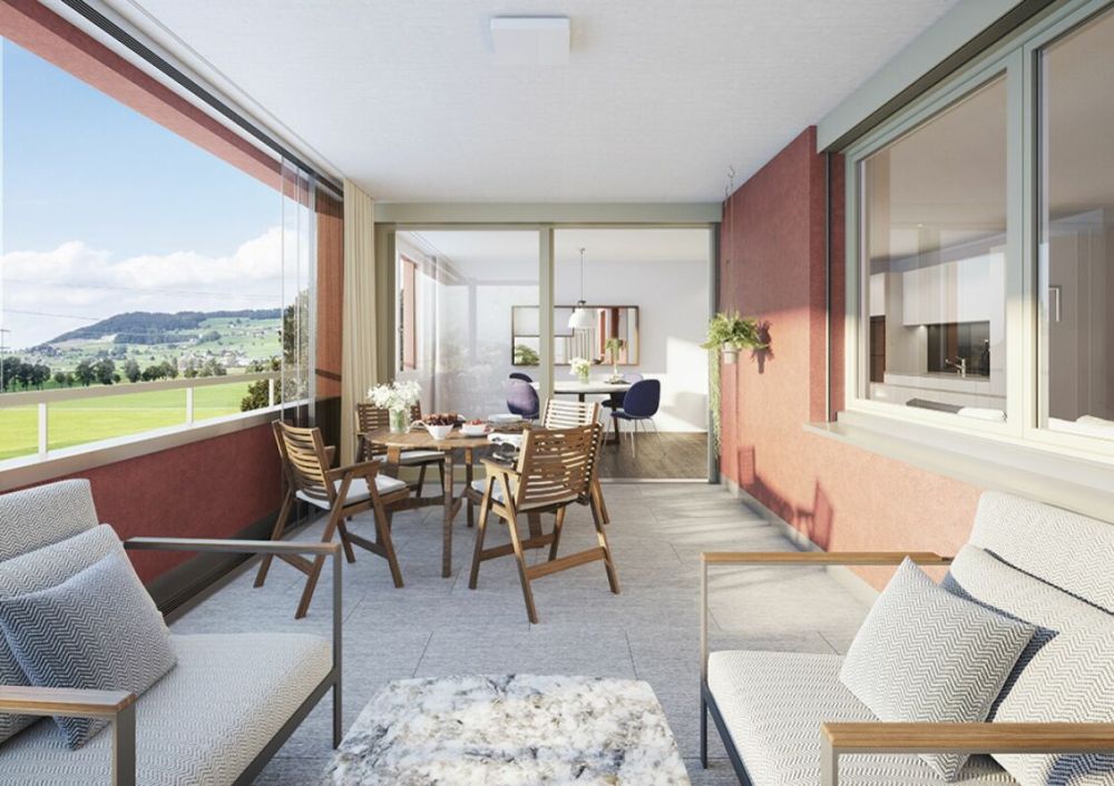Hochwertig ausgebaute 3.5 Zimmer-Wohnung im gepflegten Parco Verde zu vermieten - Bild 2