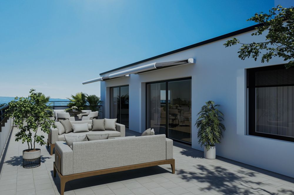 Exklusives Wohnen  2.5-Zimmer-Attikawohnung in 8967 Widen (Berikon) - Terrasse