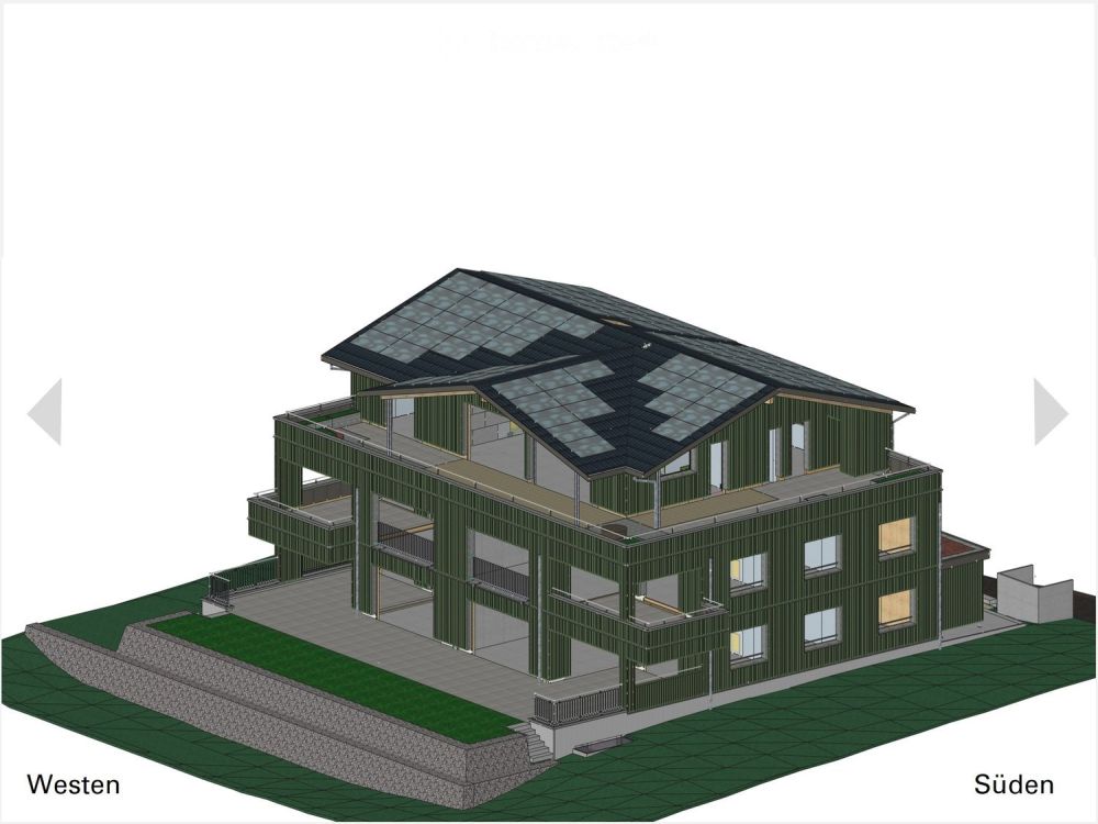 Neubau-Erstbezug: Grosszügige 4.5-Zimmerwohnung mit Loggia – Holzbau im Eigentumsstandard - Bild 2