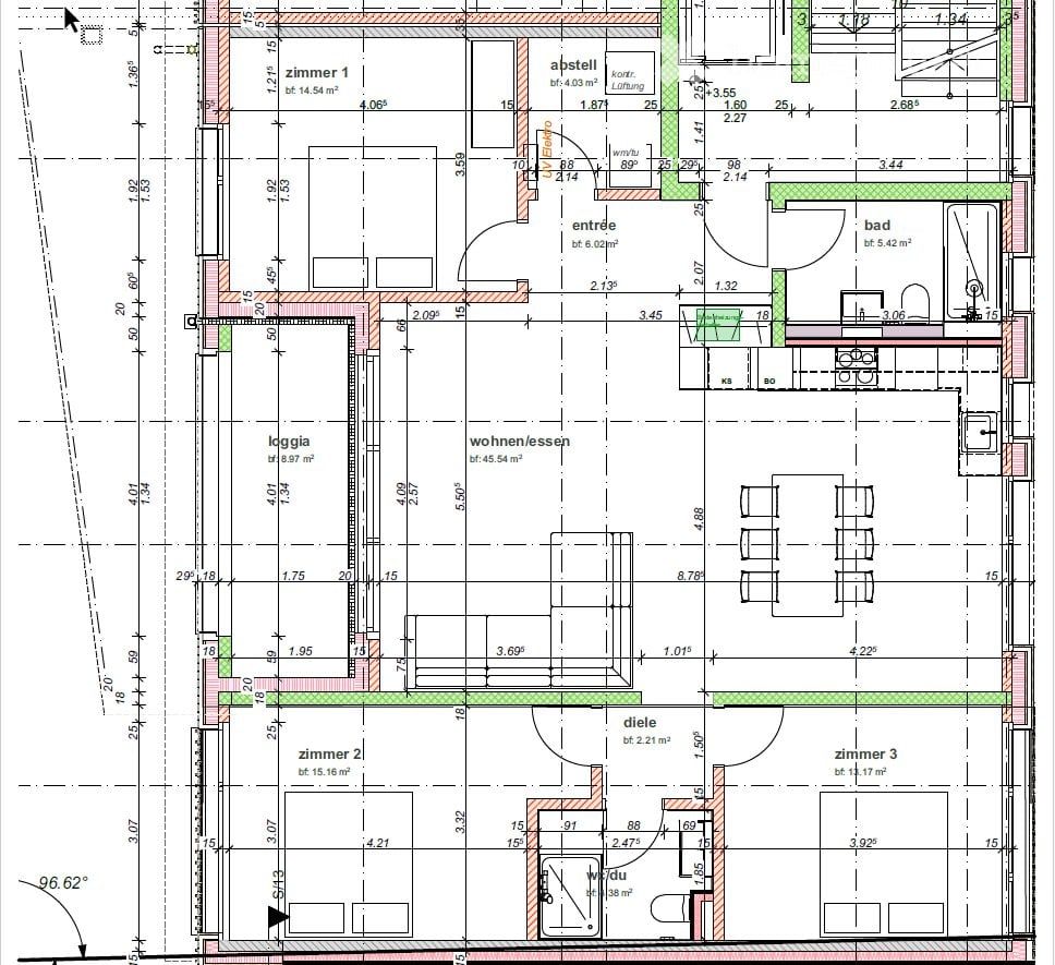 Neubau 4.5 Zimmer Wohnung mit Balkon & Loggia - Bild 4