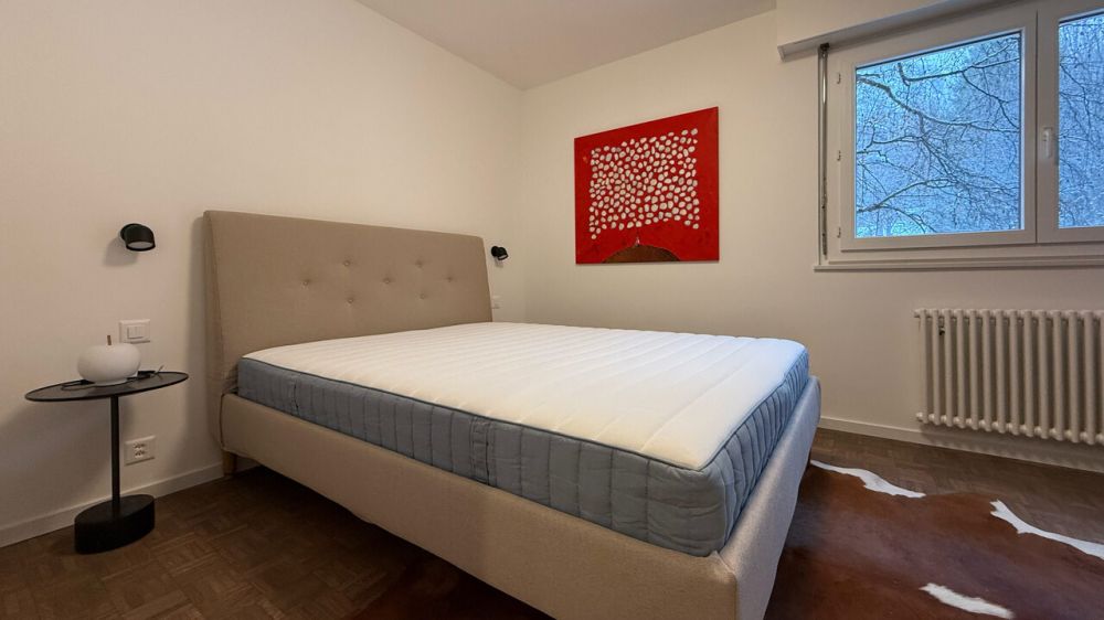 LOC 25 - MARIGNY ANDOLLA 14 - Chambre principale avec lit double / Master bedroom with double bed / Camera da letto principale con letto matrimoniale