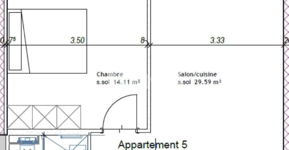 Nouvelle Résidence des Moulins - Appartement 2.5 pièces - image - 3