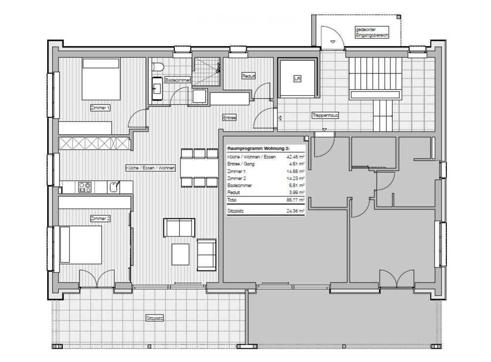 Wohntraum mitten im Dorf, 3.5 Zimmerwohnung im EG - Bild 5