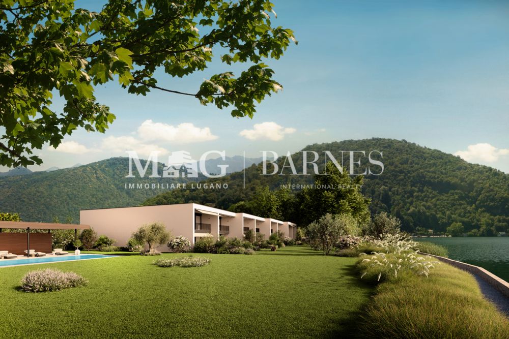 Villa fronte lago con giardino privato a Caslano - Bild 1