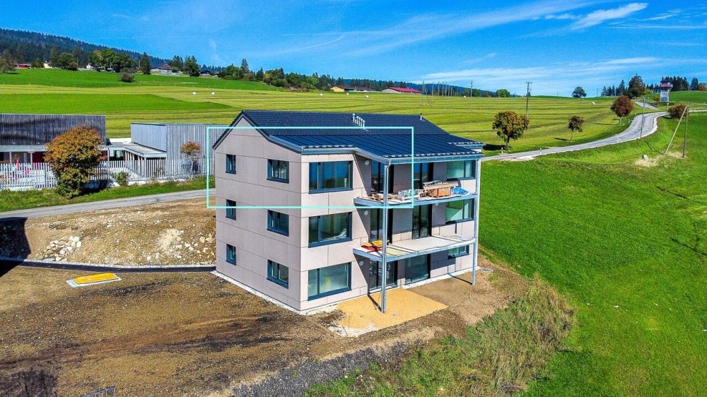 Appt neuf de 2.5 pces - Combles Splendide vue sur les Alpes et le lac - B4