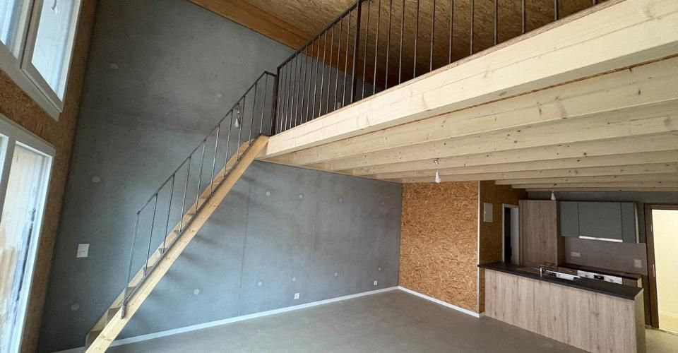 A LOUER loft avec mezzanine et grand balcon - Loft 1 pièce - image - 1