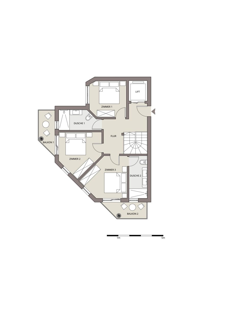 Erstwohnung | Neubau 1660 | 4.5-Zimmerwohnung Duplex-Attika - Chalet-1660-Erdgeschoss-1-OG-Haus-B-5-5-Zi-Duplex-Attika-2