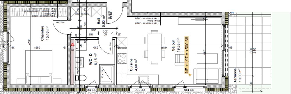Nouvelle promotion en location à St-Pierre-de-clages - 8 appartements neufs de 2.5 pièces - Bild 3