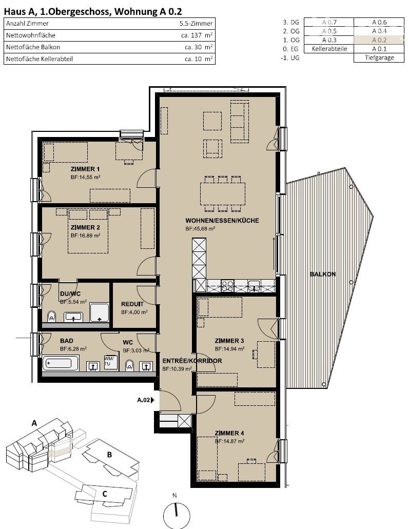 Moderne und grosszügige 5.5-Zimmer-Wohnung - Zu vermieten ab 16.09.2026 - Bild 9