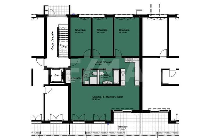 Première location Magnifique 4.5 pièces neuf avec jardin privatif ! - Bild 10