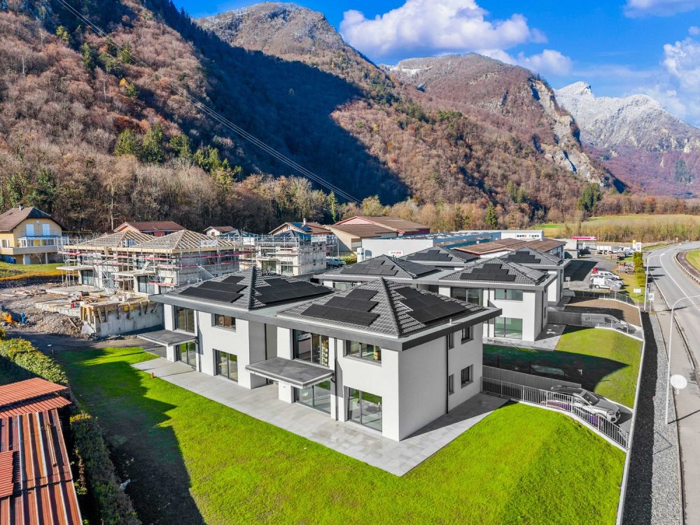 Sublime appartement NEUF de 3,5 pièces au rez avec jardin à louer à Vionnaz (2 places int.) - Bild 2
