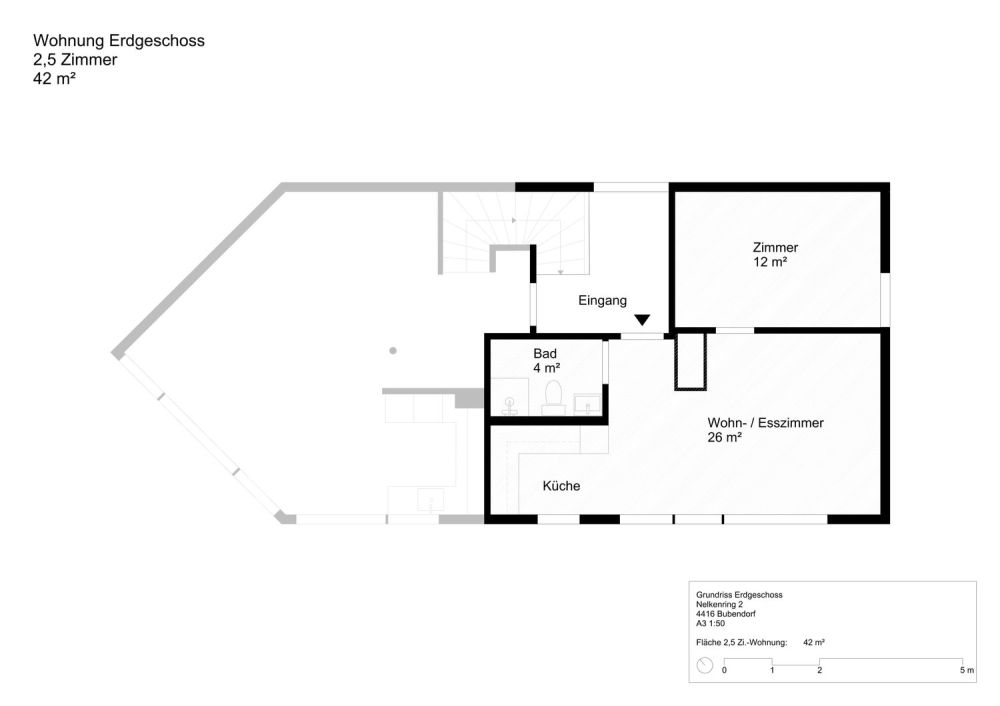 Luxuriöse 2.5 -Zimmerwohnung im EG am Nelkenring 2 - Bild 6