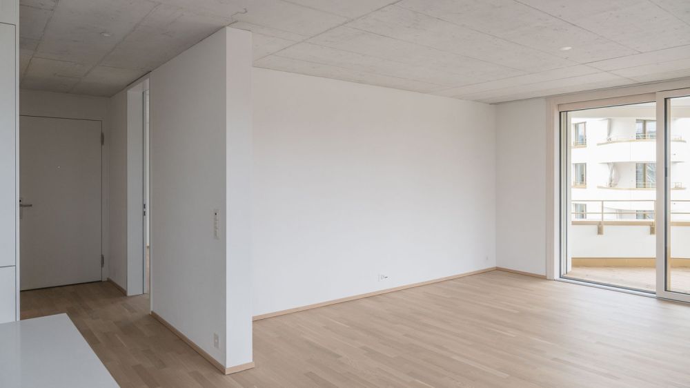 Nachmieter gesucht - Neubauwohnung Living 2 Riverside-Areal - Wohnzimmer
