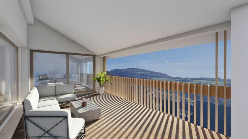 Neubau 3.5 Zimmer-Gartenwohnung mit ESTH W2 - Dachgeschoss