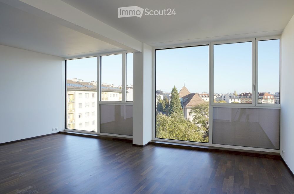 Helles 3-Zimmer-Apartment mit Stadtblick, Maraîchers-Viertel, Genf - Bild 1