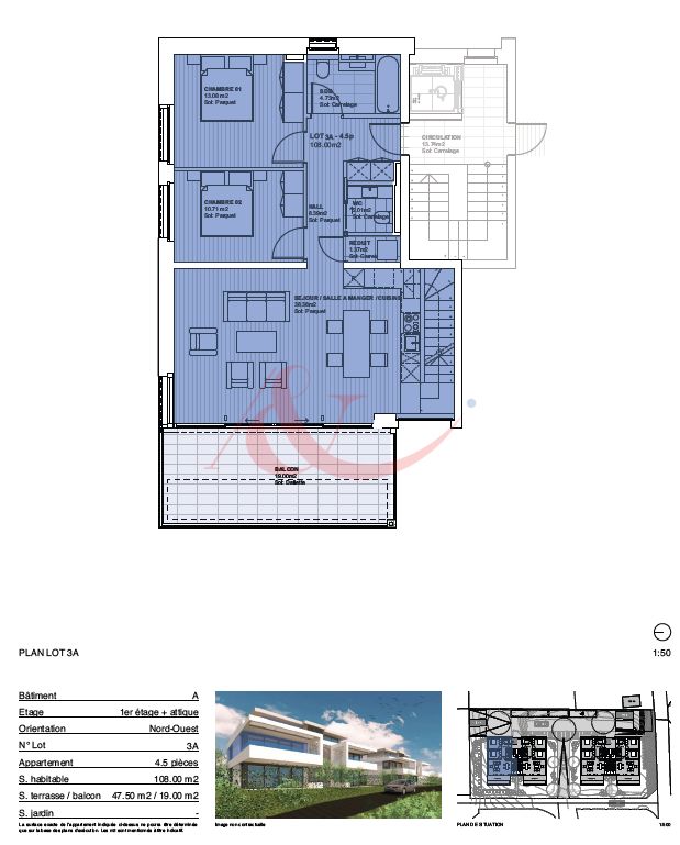 DERNIER LOT DISPONIBLE - Duplex de 4.5 pièces, neuf et lumineux - Lausanne - Bild 13