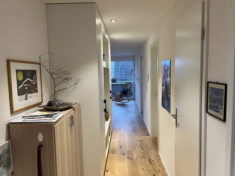 moderne 3.5 Neubauwohnung in Marbach zu vermieten - Gang