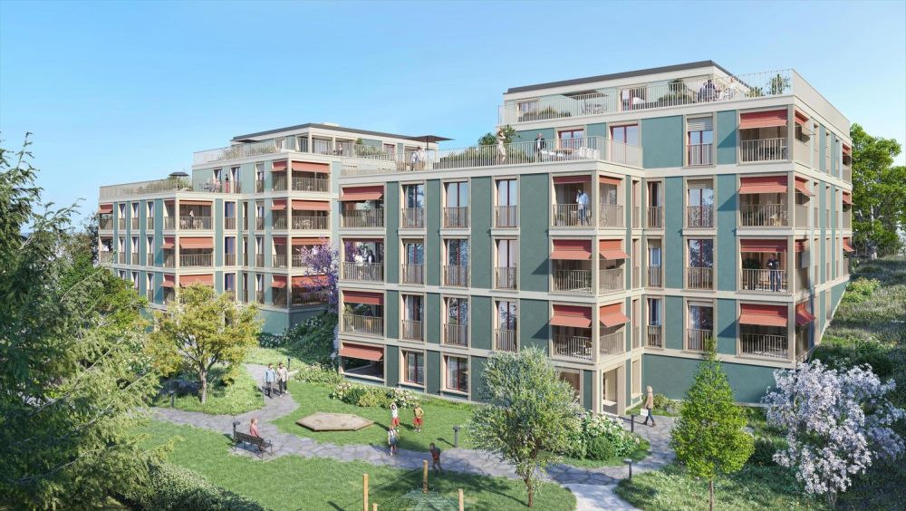 Ihr neues Zuhause im Wesemlin-Quartier - Aussenvisualisierung