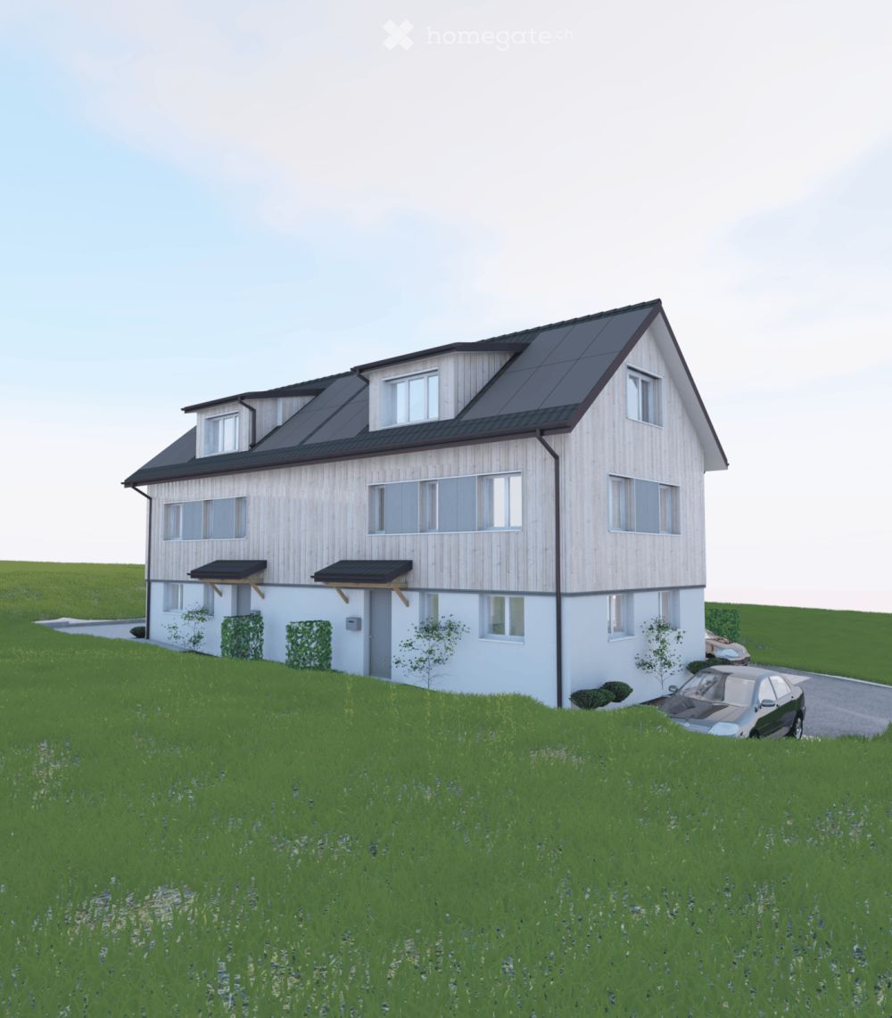 ***Neubau 2026***   Doppel-Einfamilienhaus: zentral & ruhig - Bild 1