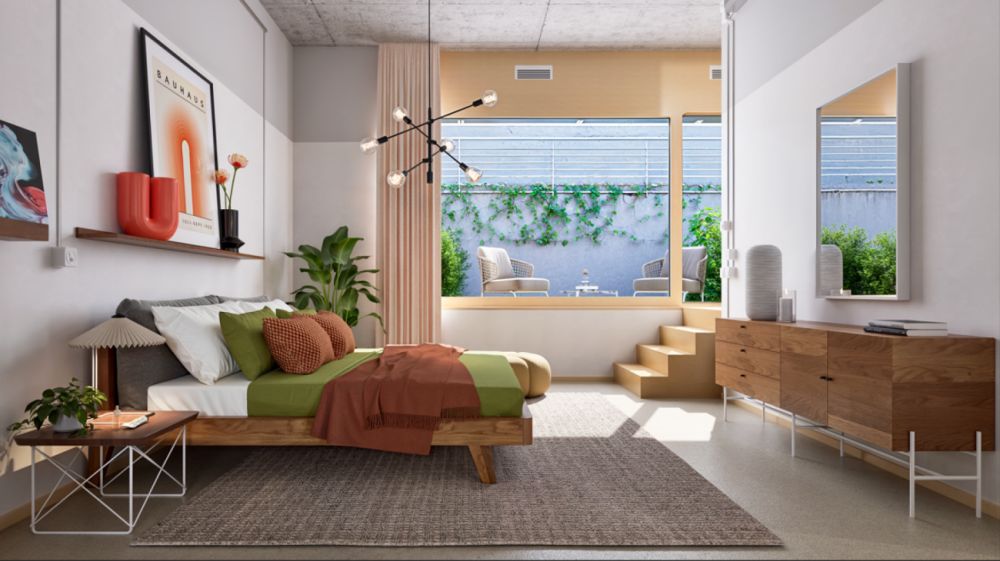 Grosszügige Maisonette-Wohnung am Rhein mit industriellem Charme - Bild 1