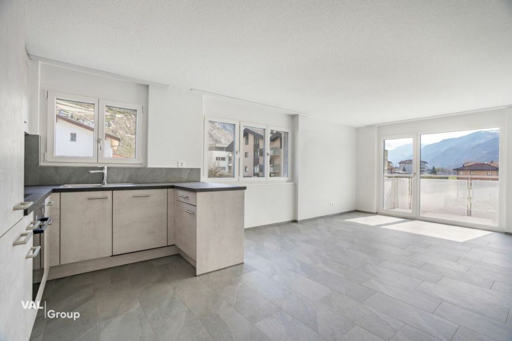 Helle 3.5-Zimmer-Neubauwohnung mit Balkon - Wohnen in Steg - Bild 3