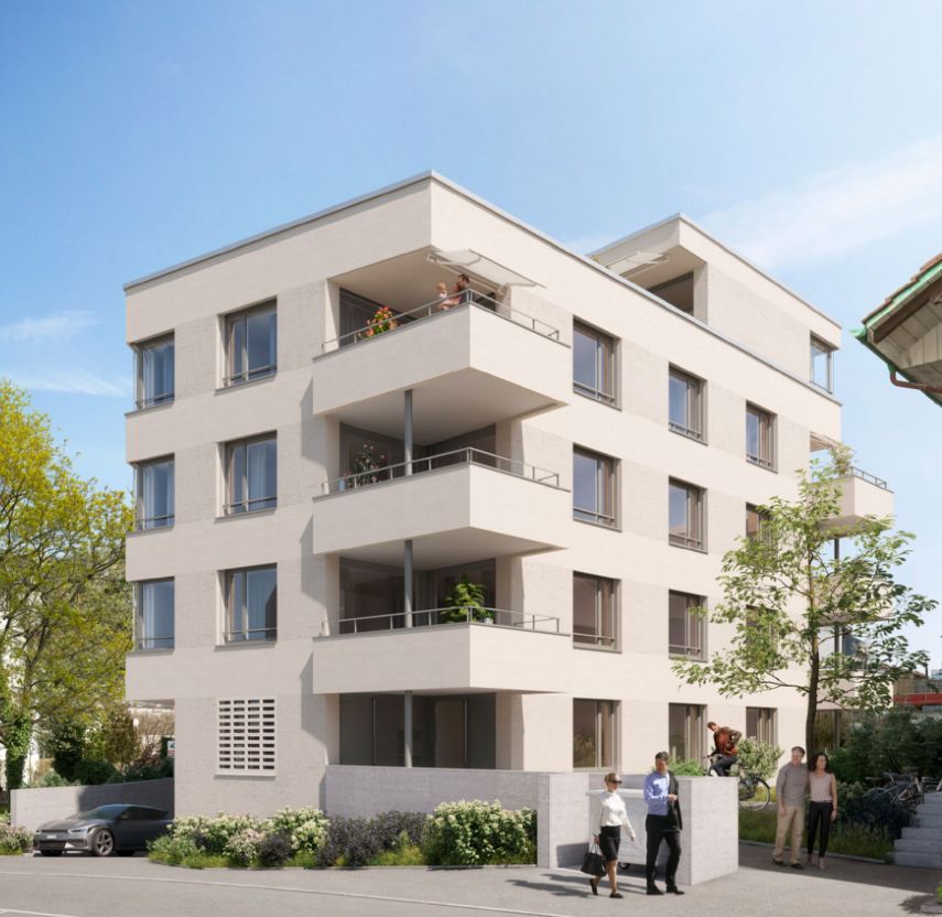 Moderne 4.5-Zimmer-Neubauwohnung mit Balkon in Neuenhof - Bild 1