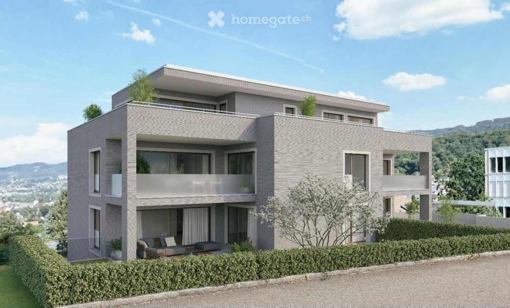 Neu erstellte 4.5 Zimmer, Maisonette-Attikawohnung (128 m2) mit riesiger Panoramaterrasse - Bild 1