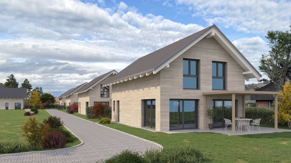 Neubau von 5 EFH mit inkl. je 2 Einstellhallenplätze ab1'060'000 Sfr. - Bild 2